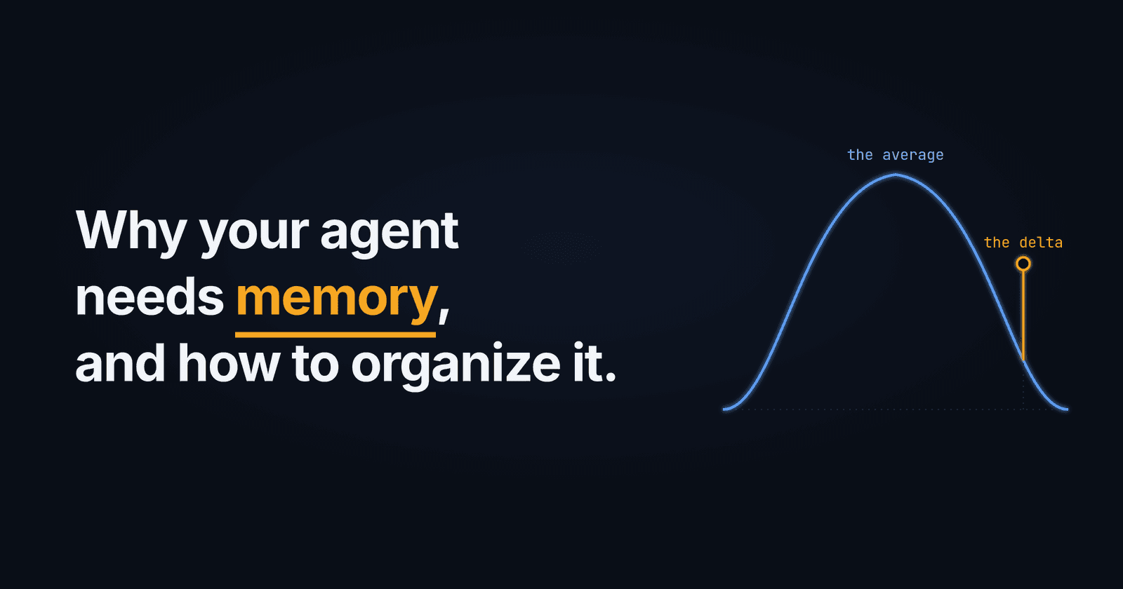 Why Your Agent Needs Memory, and How to Organize It